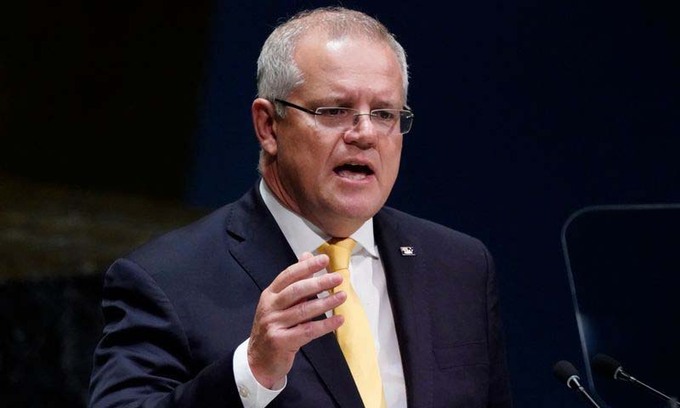 định cư úc - Thủ tướng Australia Scott Morrison