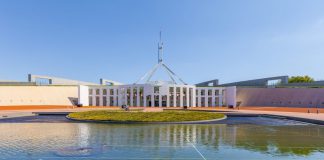 Tòa nhà quốc hội Úc – Parliament House Canberra